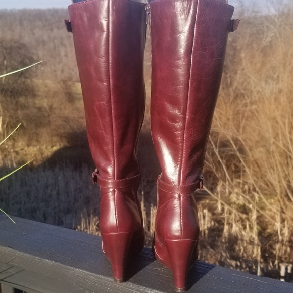 Sangria Knee High Boots - Picture 3 of 11